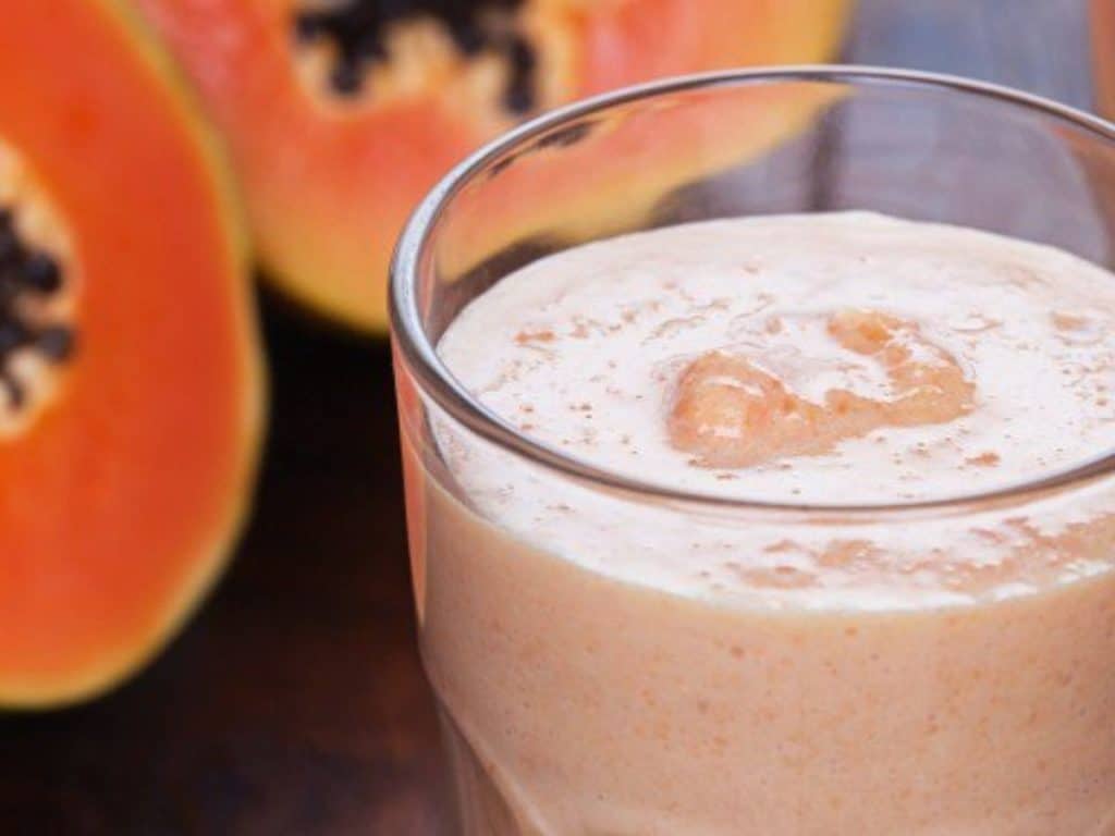 Batido De Papaya Y Avena Para Bajar De Peso Adelgazar En Casa