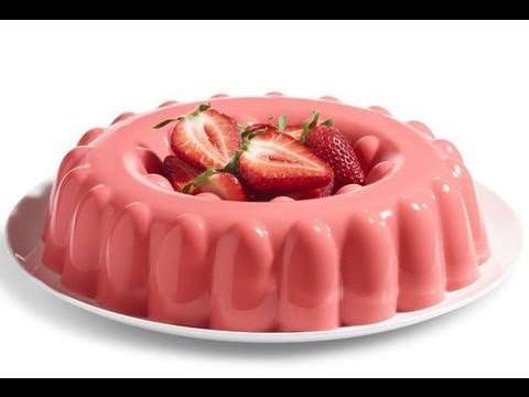 gelatina de fresas