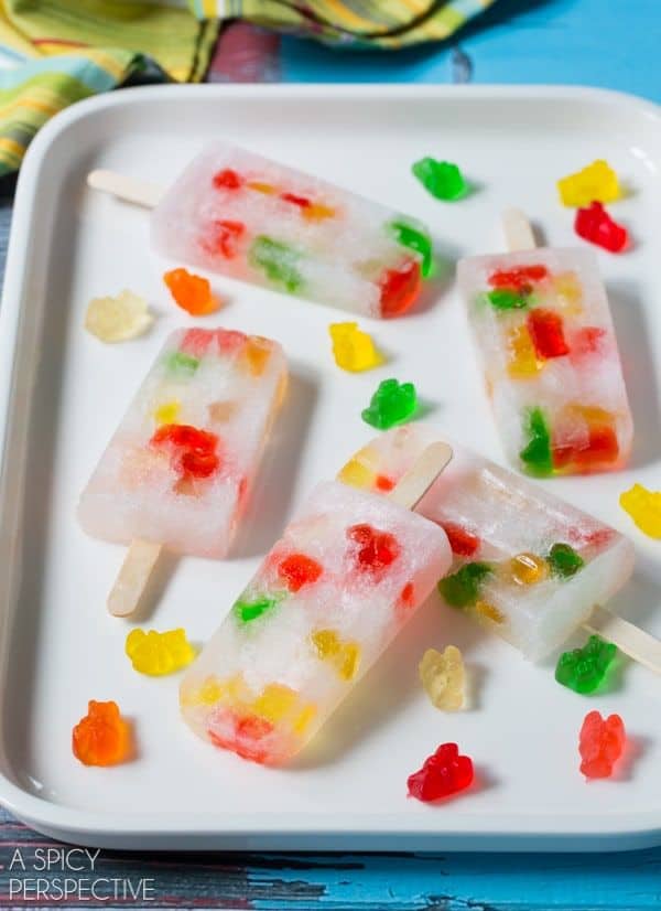 Paletas de vodka y gomitas Adelgazar en casa