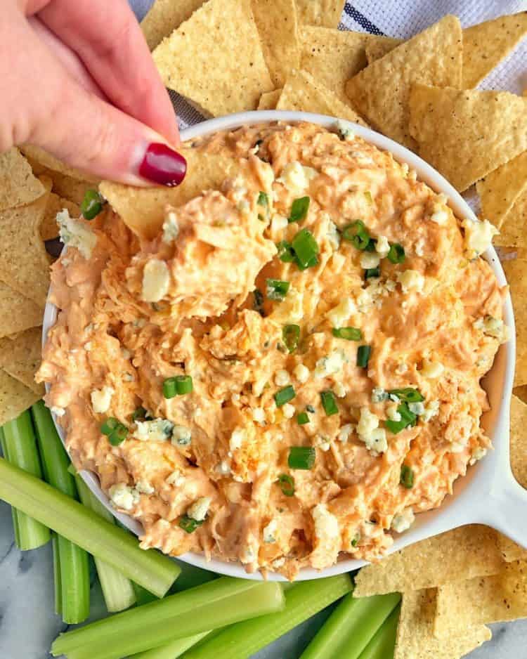 Aprende hacer un delicioso dip de pollo Adelgazar en casa