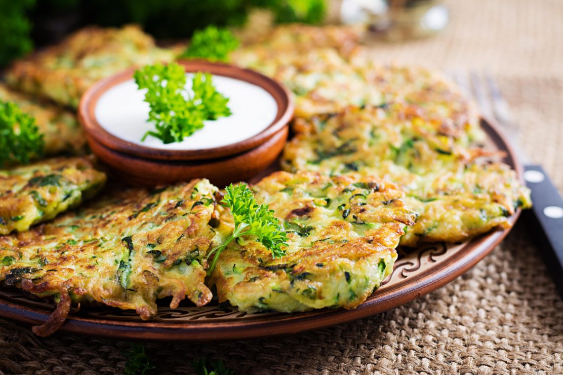 Receta de tortitas de avena y verduritas Adelgazar en casa