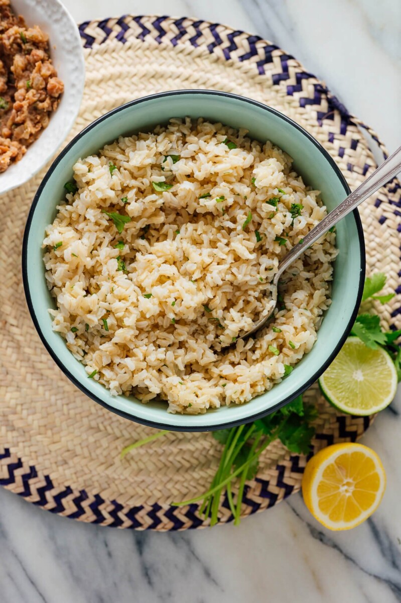 recetas con arroz integral