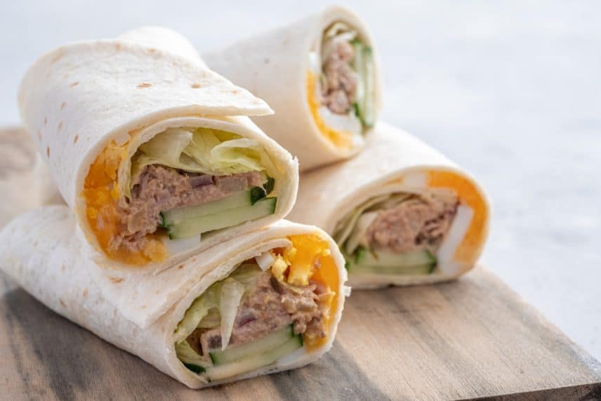 Wrap de Atún Fit Una receta fácil y rápida para un almuerzo saludable